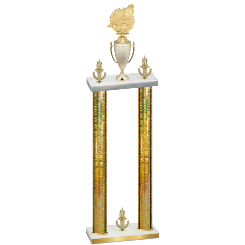 Double Gold Glacier Victory Swimming Trophy