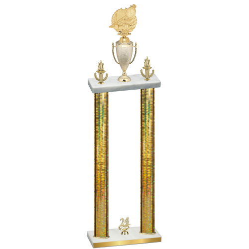 Double Gold Glacier Year Swimming Trophy