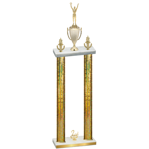 Double Gold Glacier Second Place Victory Trophy