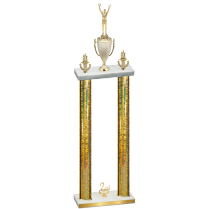 Double Gold Glacier Second Place Victory Trophy