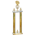 Double Gold Glacier Victory Basketball Trophy