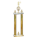 Double Gold Glacier Victory Archery Trophy