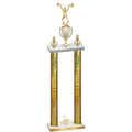 Double Gold Glacier Second Place Weights Trophy