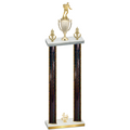 Double Black Glacier Fourth Place Rugby Trophy