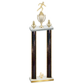 Double Black Glacier Fourth Place Running Trophy
