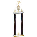 Double Black Glacier Fourth Place Running Trophy