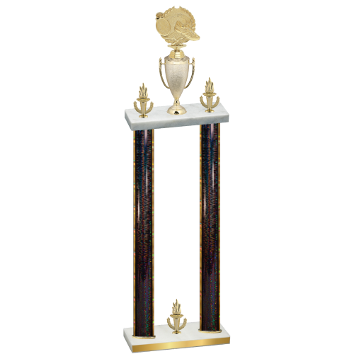 Double Black Glacier Victory Running Trophy