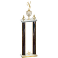 Double Black Glacier Second Place Tennis Trophy