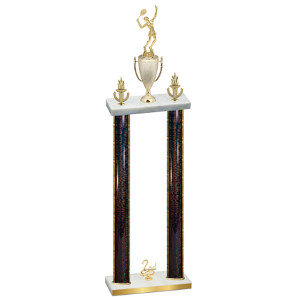 Double Black Glacier Second Place Tennis Trophy