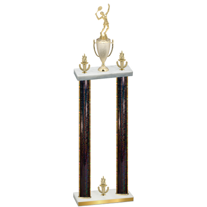 Double Black Glacier Victory Tennis Trophy