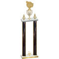 Double Black Glacier Second Place Tennis Trophy