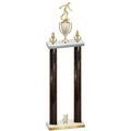Double Black Glacier Year Bowling Trophy