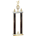 Double Black Glacier Year Bowling Trophy