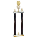 Double Black Glacier Year Bowling Trophy