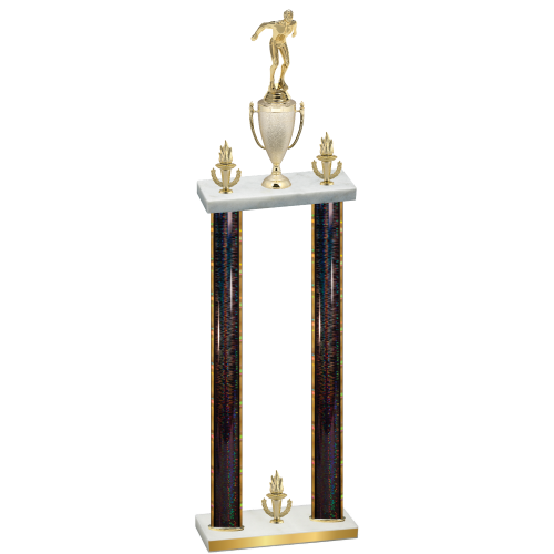 Double Black Glacier Victory Swimming Trophy