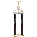 Double Black Glacier First Place Cheerleading Trophy