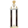Double Black Glacier Year Cheerleading Trophy