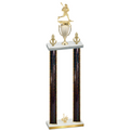 Double Black Glacier First Place Lacrosse Trophy
