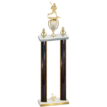 Double Black Glacier Second Place Lacrosse Trophy