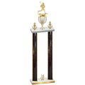 Double Black Glacier Year Lacrosse Trophy