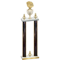 Double Black Glacier Victory Basketball Trophy