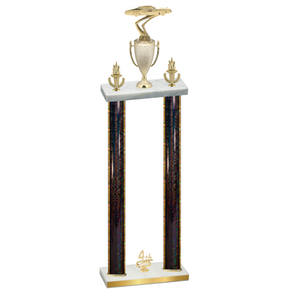 Double Black Glacier Fourth Place Cars Trophy