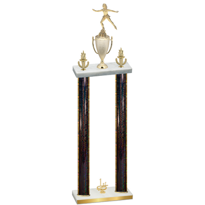 Double Black Glacier First Place Skater Trophy