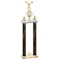 Double Black Glacier Fourth Place Weights Trophy