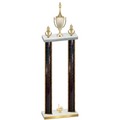 Double Black Glacier First Place Chess Trophy