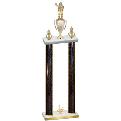 Double Black Glacier First Place Holiday Trophy