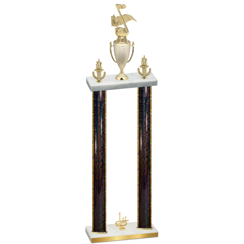 Double Black Glacier First Place Music Trophy