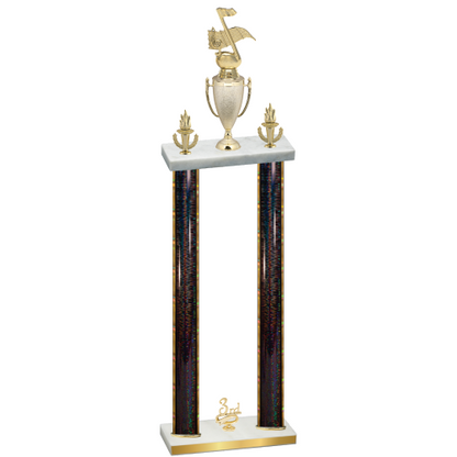 Double Black Glacier Third Place Music Trophy