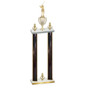 Double Black Glacier Victory Golf Trophy