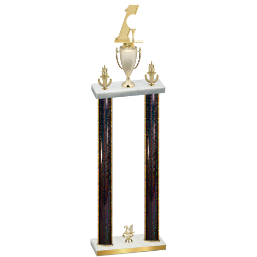 Double Black Glacier Year Golf Trophy