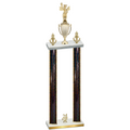 Double Black Glacier Year Academics Trophy