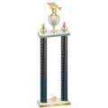 Double Black Carbon Fiber First Place Fishing Trophy