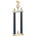 Double Black Carbon Fiber Victory Fishing Trophy