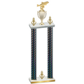 Double Black Carbon Fiber Victory Fishing Trophy
