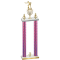 Double Pink Carbon Fiber Year Shooter Trophy