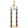 Double Flag USA Second Place Rugby Trophy