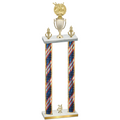 Double Flag USA Year Bowling Trophy