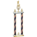 Double Flag USA Year Hockey Trophy