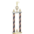 Double Flag USA Victory Archery Trophy