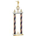Double Flag USA Second Place Shooter Trophy