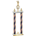 Double Flag USA First Place Holiday Trophy
