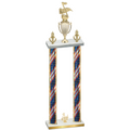 Double Flag USA Third Place Music Trophy