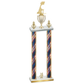 Double Flag USA Year Golf Trophy