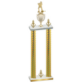Double Gold Carbon Fiber Victory Hockey Trophy