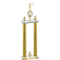 Double Gold Carbon Fiber Victory Archery Trophy