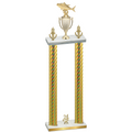 Double Gold Carbon Fiber Year Fishing Trophy